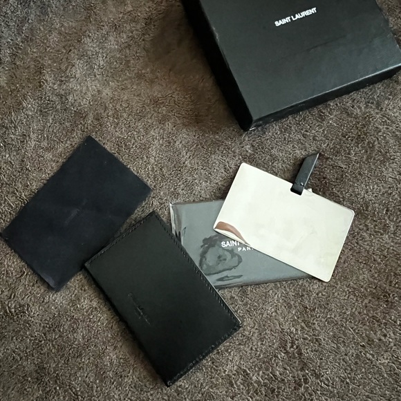 SAINT LAURENT CREDIT CARD HOLDER MIRROR HOLDER - Picture 4 of 11